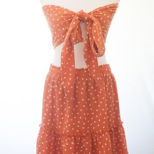 Sage the label about last night polka dot small